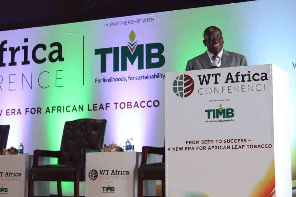 Conference chair, Kutsaga CEO, Dr Frank Magama
