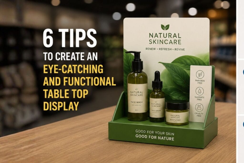 6 Tips to Create an Eye-Catching and Functional Tabletop Display 