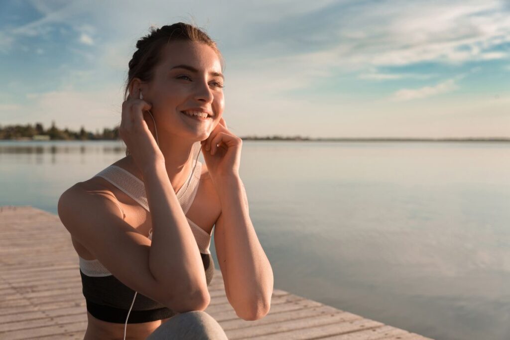 Exercise routine for healthy, glowing skin