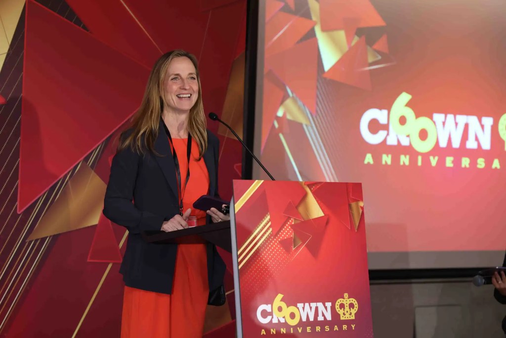 Jennifer Harvey at Crown Worldwide Anniversary
