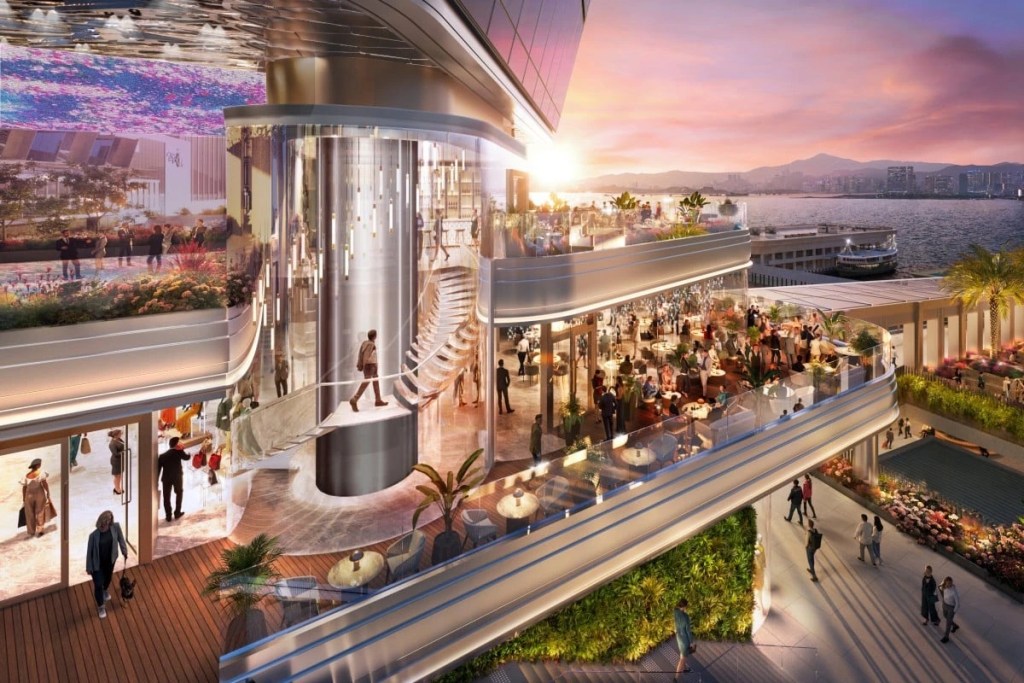 Impression of Henderson Land's Central Yards