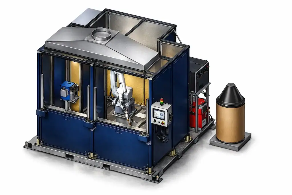 2 Station Weld Cell | Automated Manufacturing Solutions