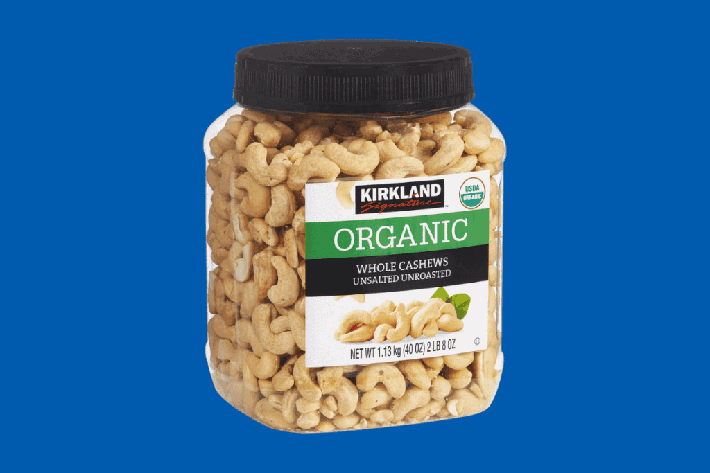 Kirkland Organic Unsalted, Unroasted Cashews