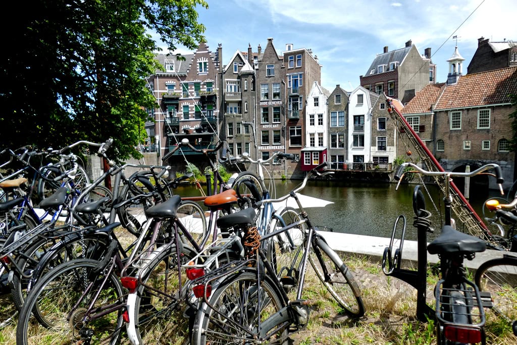Bikes in Delfshaven.