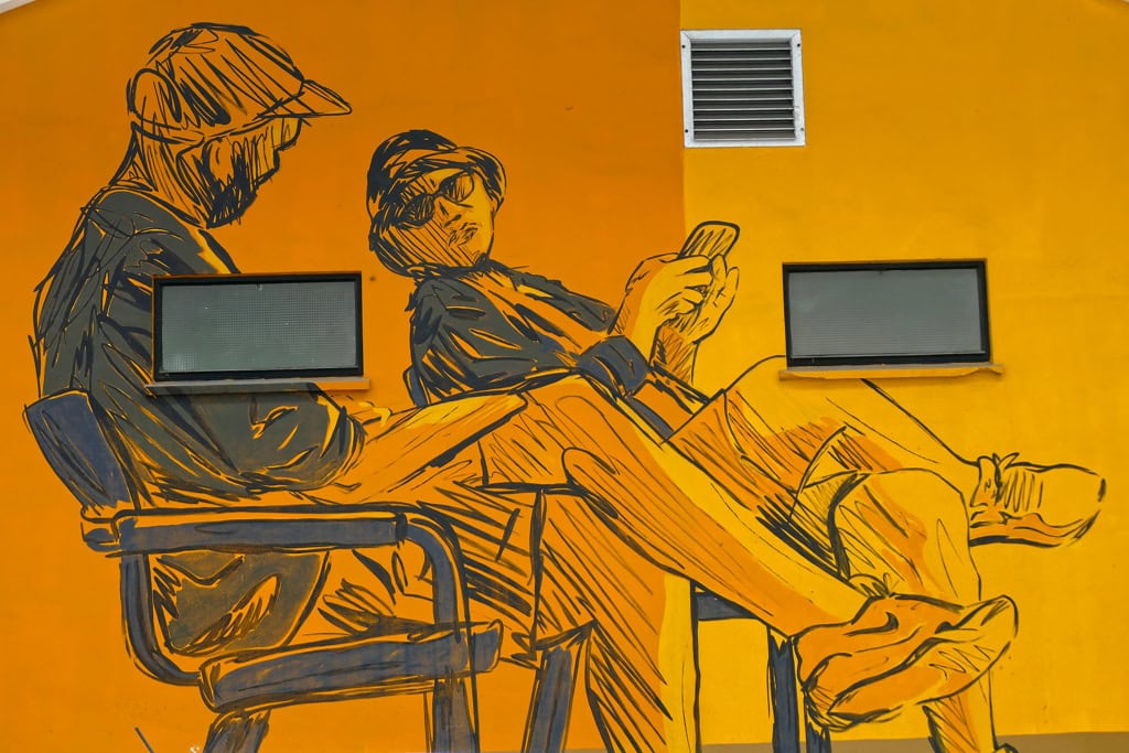 Mural by Eric Smit.