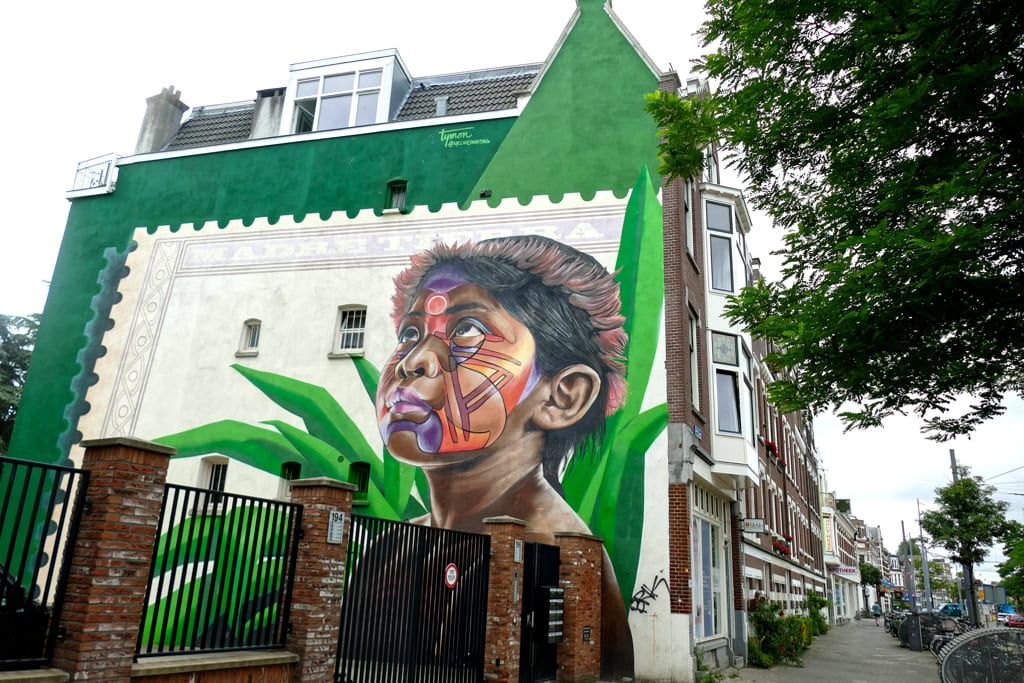Best Street Art in Rotterdam by Tymon de Laat.