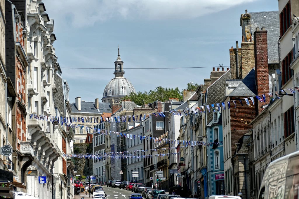 Grande Rue in Boulogne sur Mer.