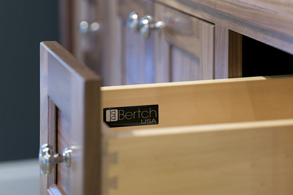 Bertch Solid Wood Bathroom Softclose Drawers
