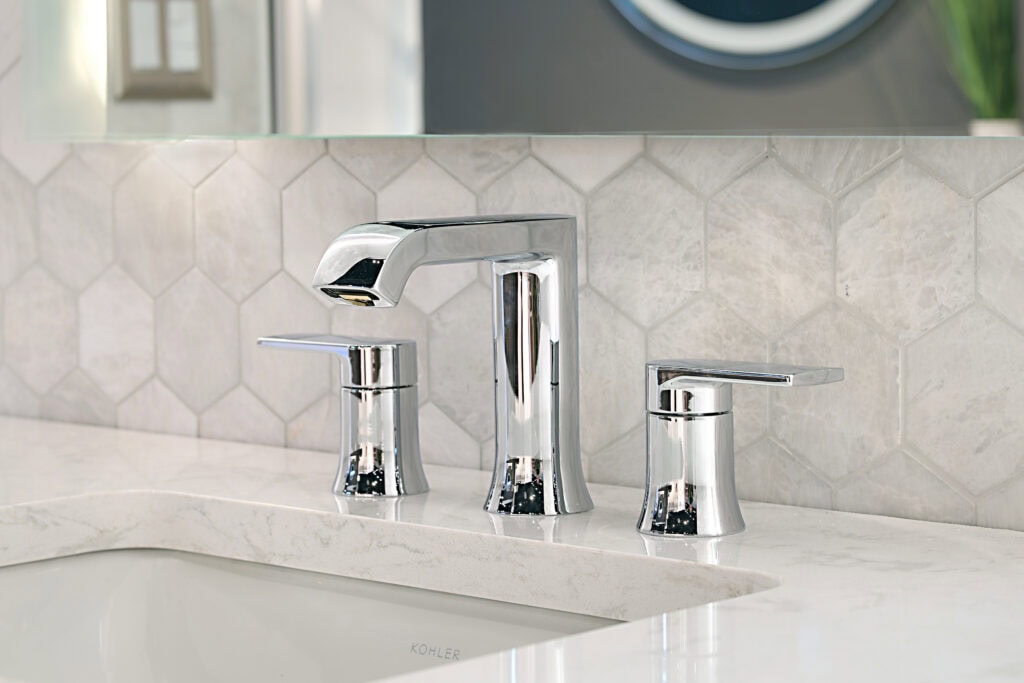 MODERN MOEN GENTA FAUCET IN CHROME