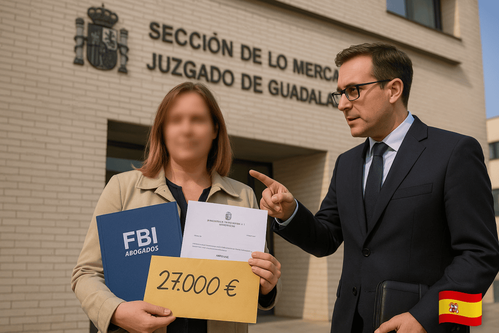 Abogados segunda oportunidad Fuenlabrada entregan auto de exoneración de 27.000 € ante el Juzgado de lo Mercantil de Guadalajada – cancelación total de deudas