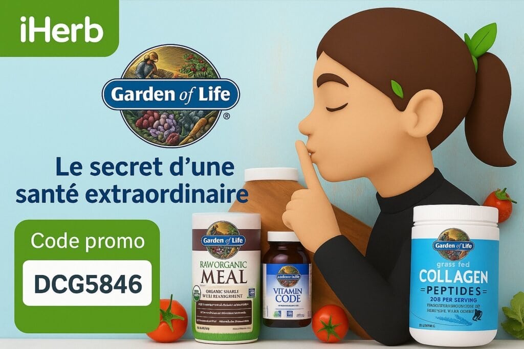 Garden of Life iherb code promo 2025 : DCG5846 