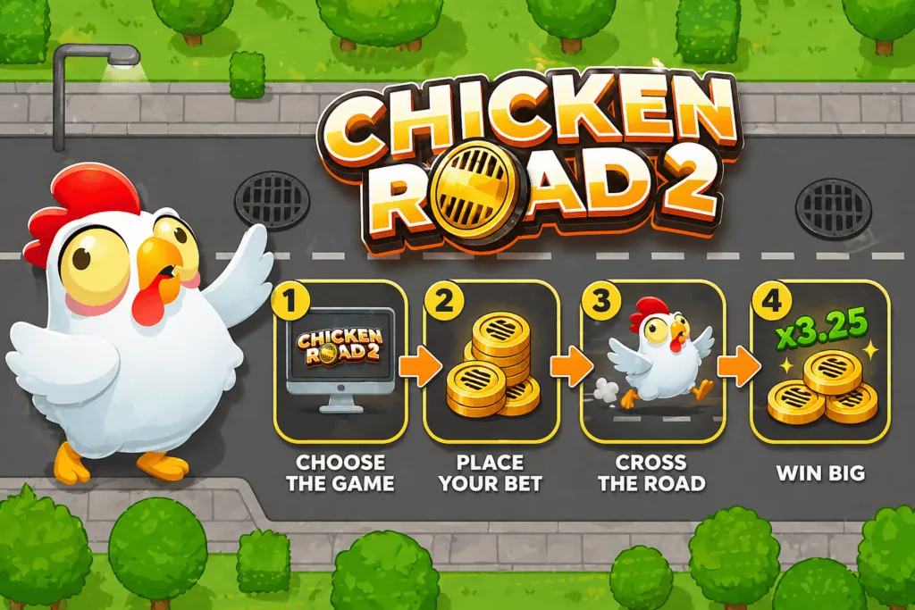 How to play Chicken Road 2