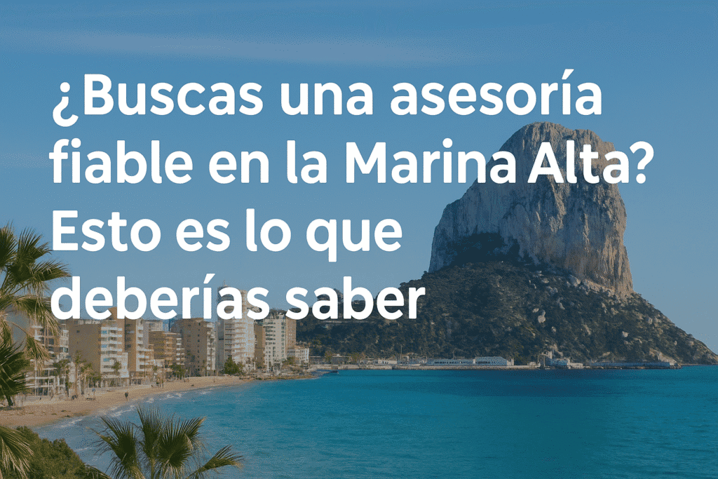 asesoria en la marina alta