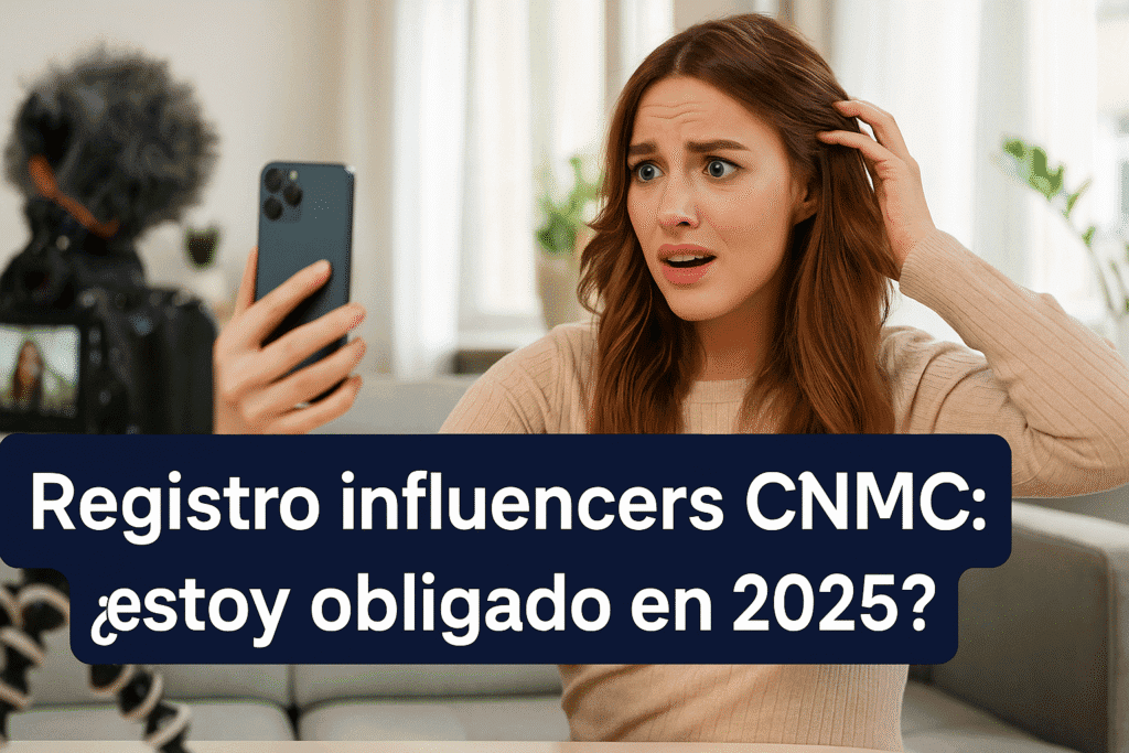REGISTRO INFLUENCERS CNMC