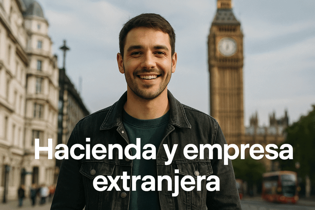HACIENDA Y EMPRESA EXTRANJERA