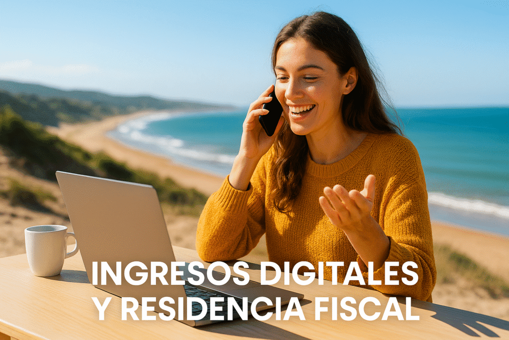 INGRESOS DIGITALES Y RESIDENCIA FISCAL