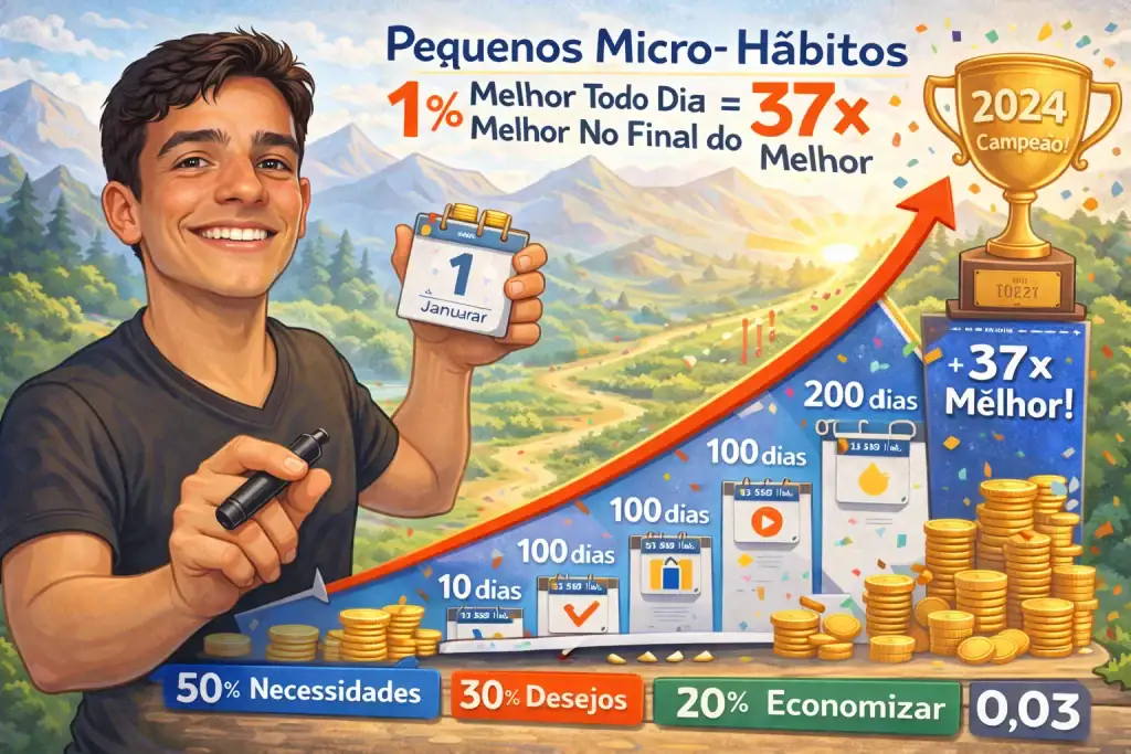 Como organizar as finanças com hábitos