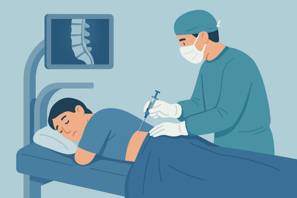 Infiltração sacral