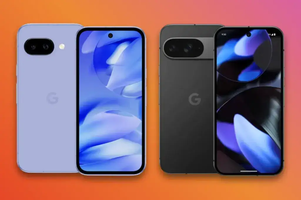 Pixel 9A over a Pixel 9