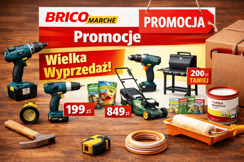 10 polecanych produktów z Bricomarché do domu, remontu i ogrodu
