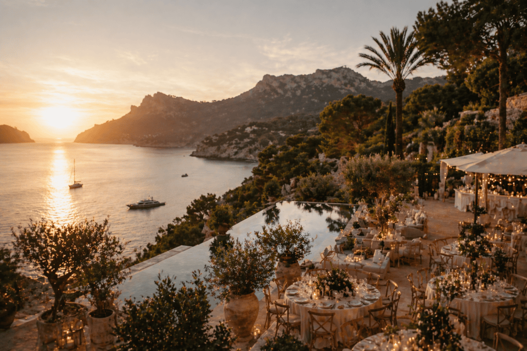 mallorca coastline wedding location luxury destination scenery