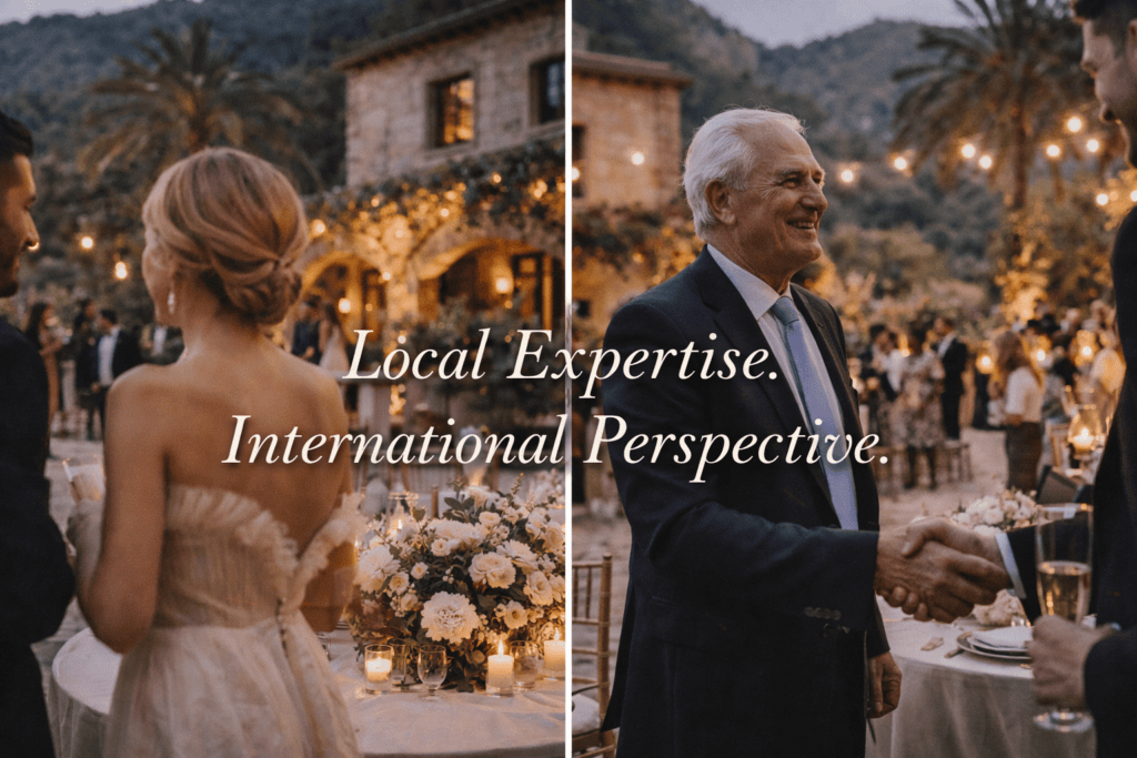 Wedding planner consulting couple Mallorca