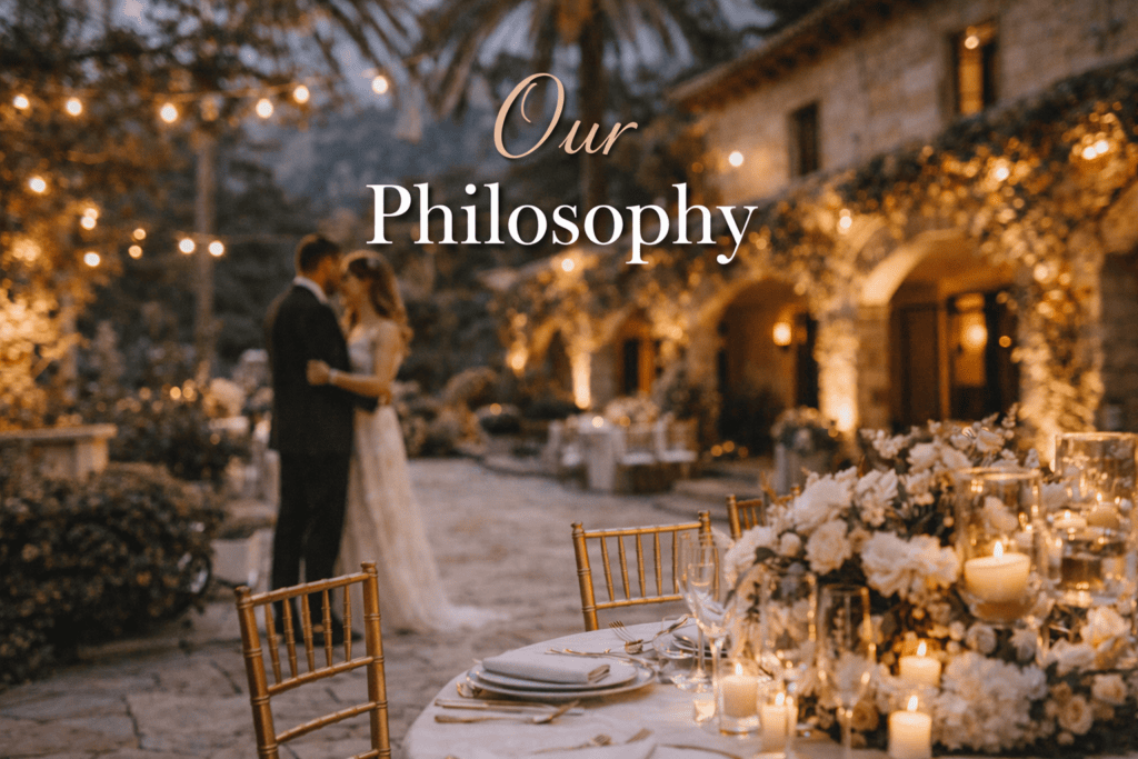 Mallorca wedding philosophy and concept