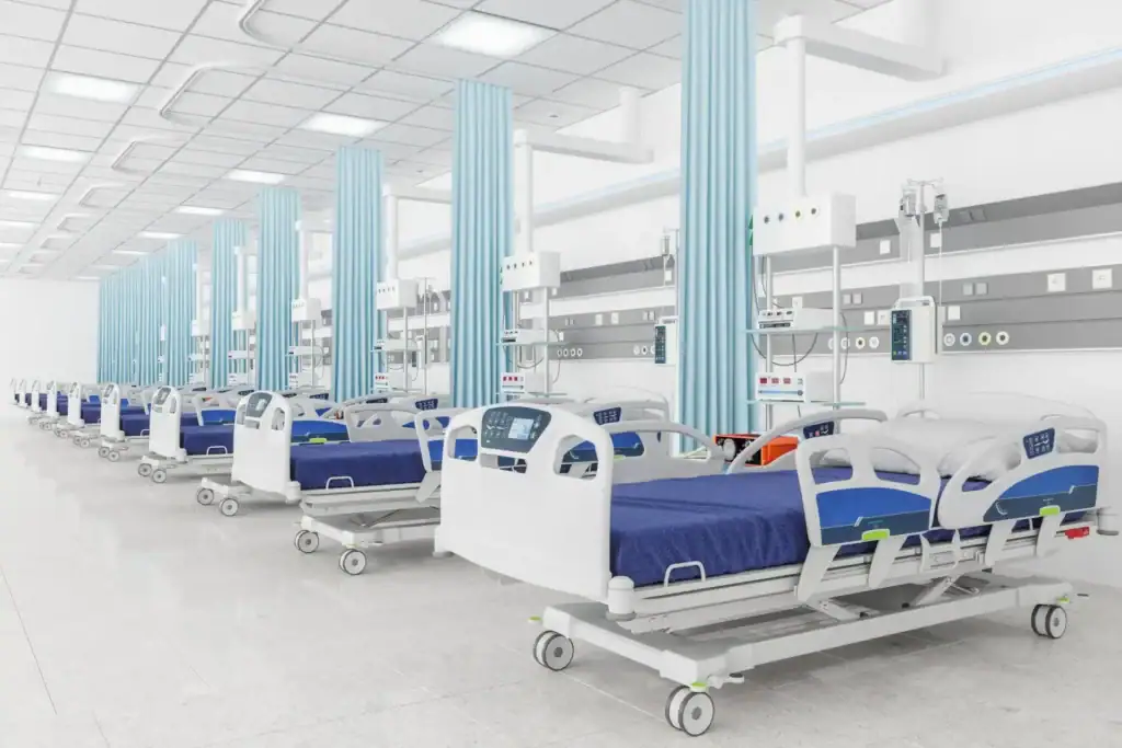 ICU epoxy floor coating healthcare
