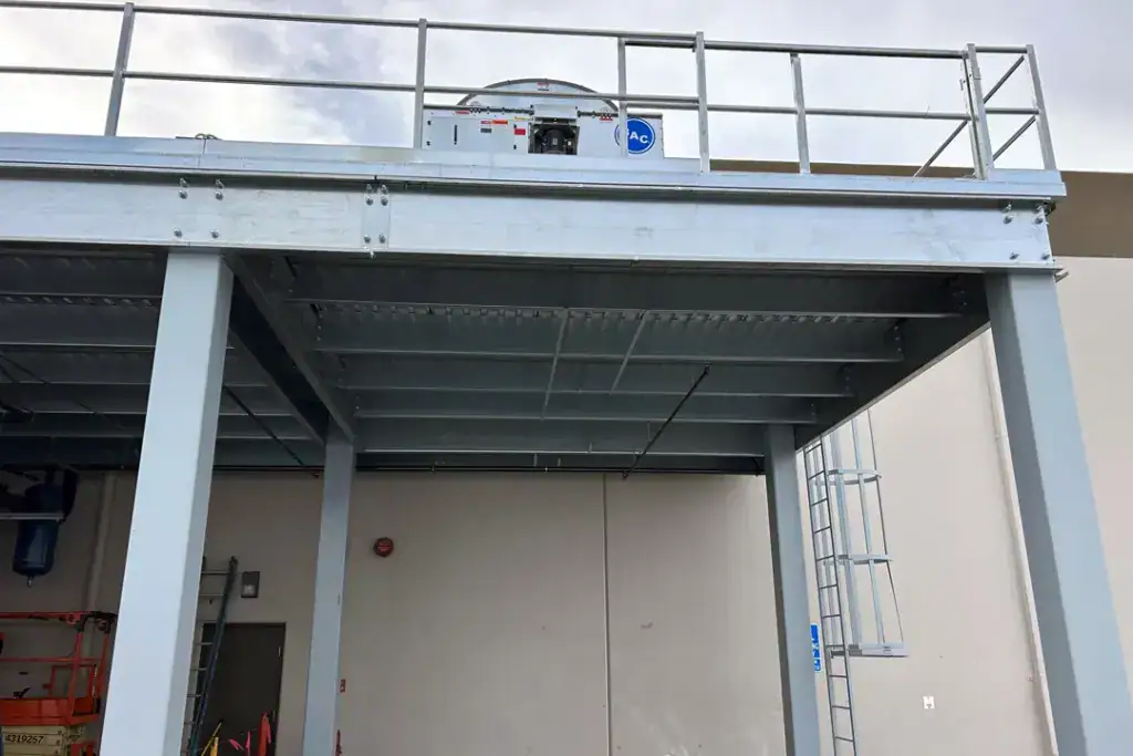 HVAC Industrial Equipment Platform by FCP Mezzanines Project Image