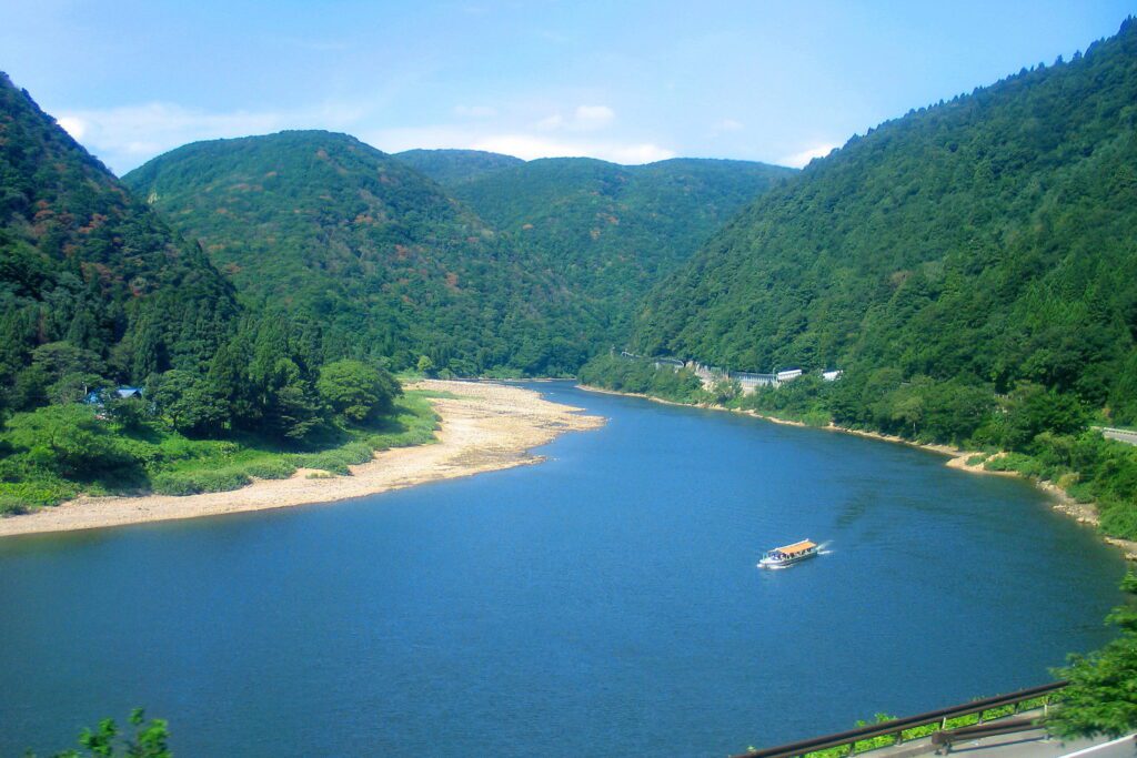 櫻桃與山形縣 mogami river