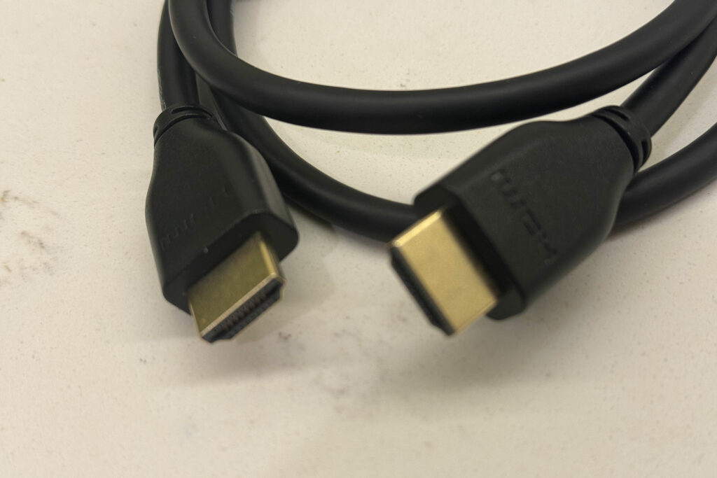 HDMI cables are more popular in the home theater world but more and more audiophile components are adding HDMI.