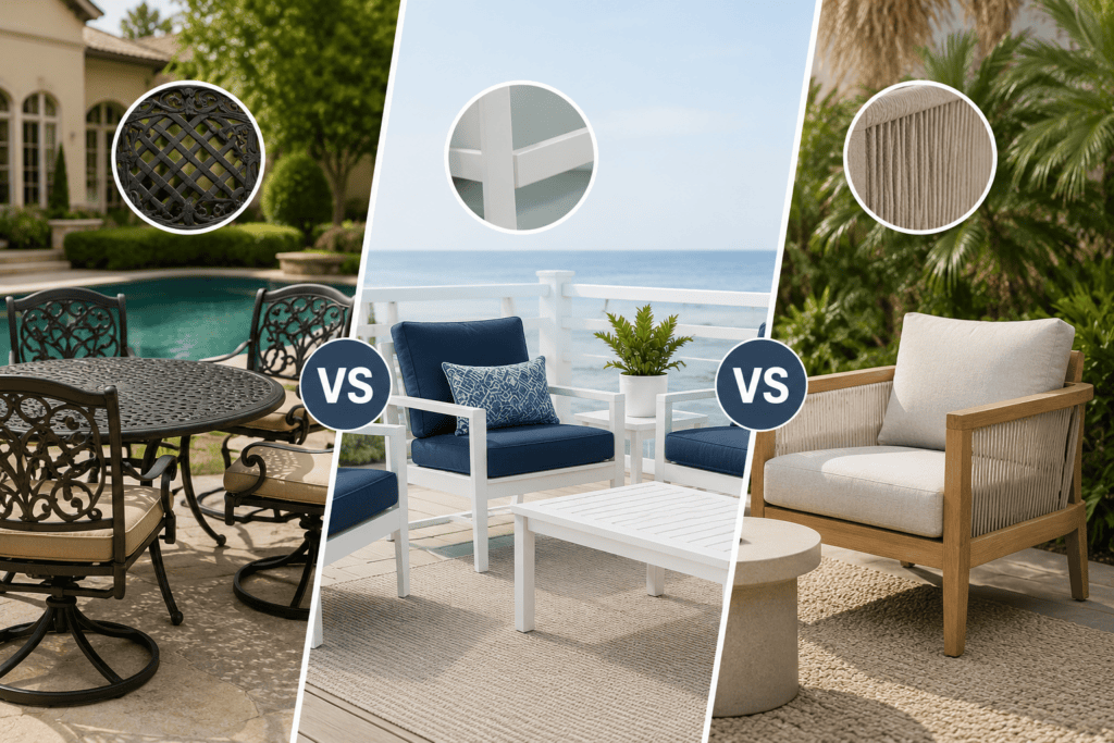 Woodard vs. Telescope Casual vs. Finch Outdoor Which Brand Is Right for You