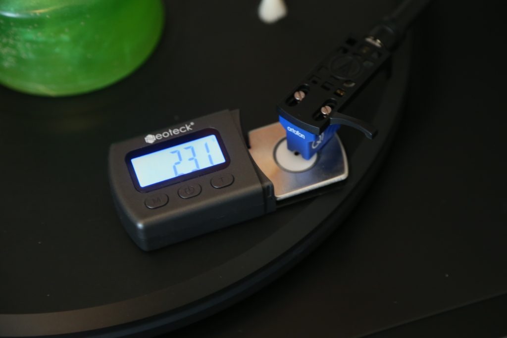 ortofon quintet blue tracking force