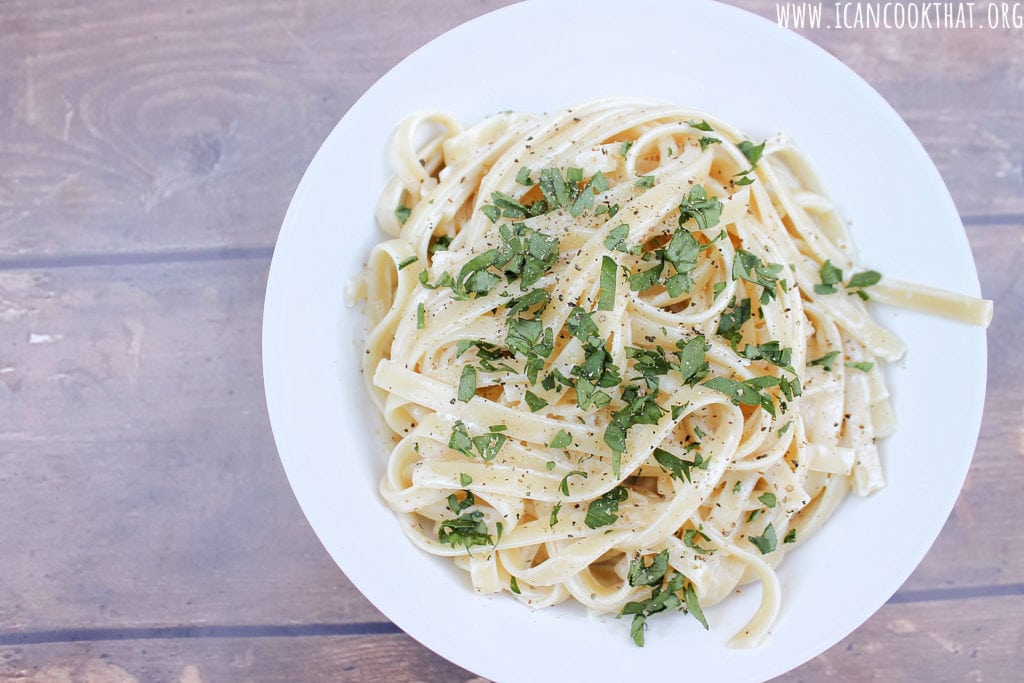 Easy Fettuccine Alfredo