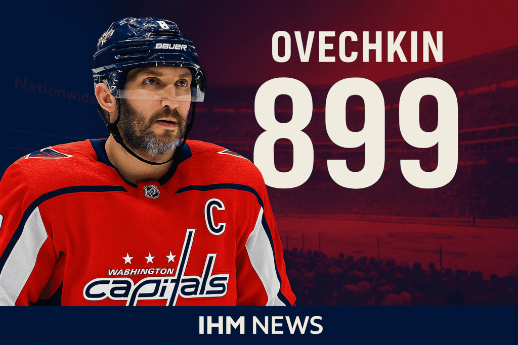 Alex Ovechkin nets career goal No. 899 in Washington’s 5-1 victory over Columbus
