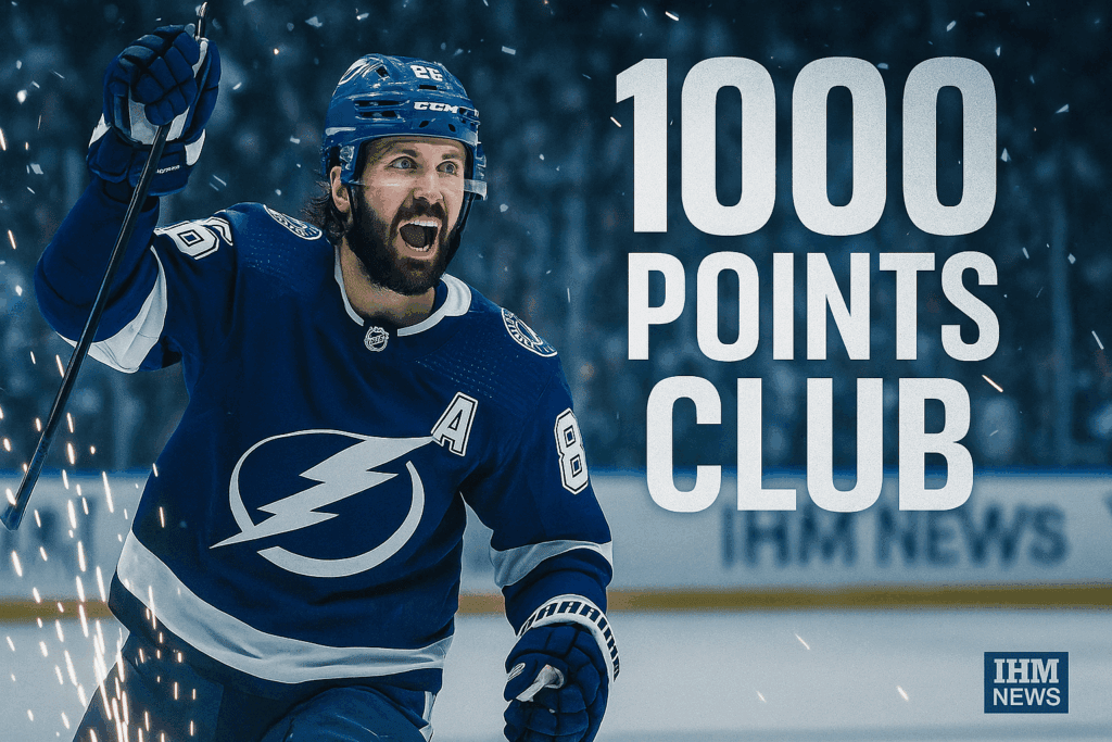 ikita Kucherov Reaches 1000 NHL Points