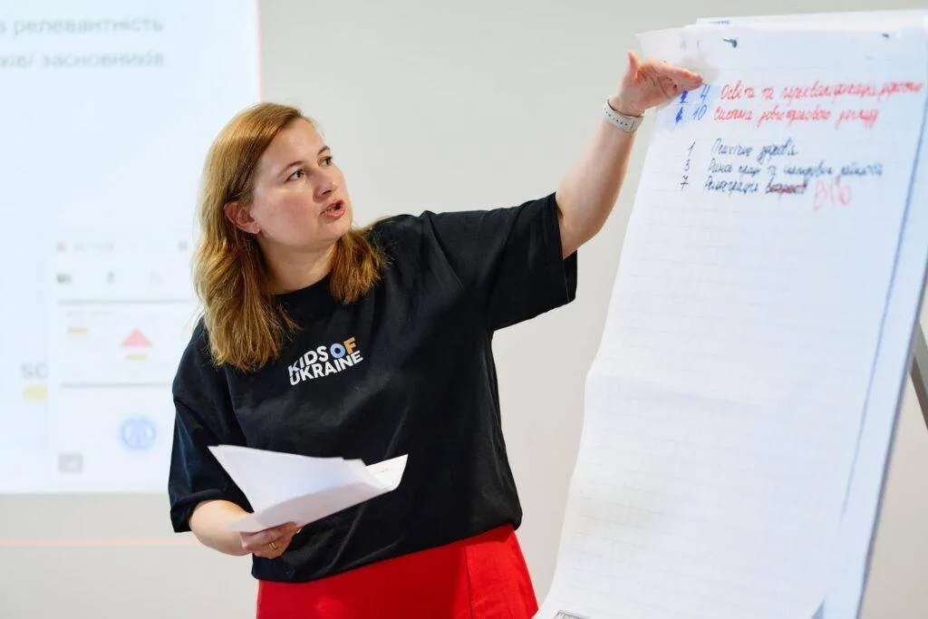 The KIDS OF UKRAINE Team Completed Ukraine’s First Impact Management Intensive 1