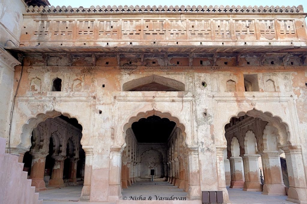 Orchha Fort Darbar-e-aam