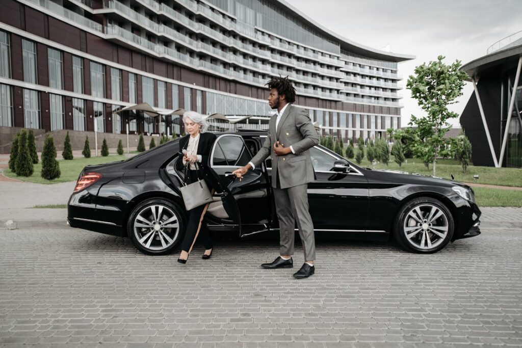Chauffeur Services in Redditch by Luxe Transfers, Corporate Event Transportation in Birmingham, Luxury Chauffeur Leamington Spa, Private Driver Hire Birmingham, National Exhibition Centre Chauffeur