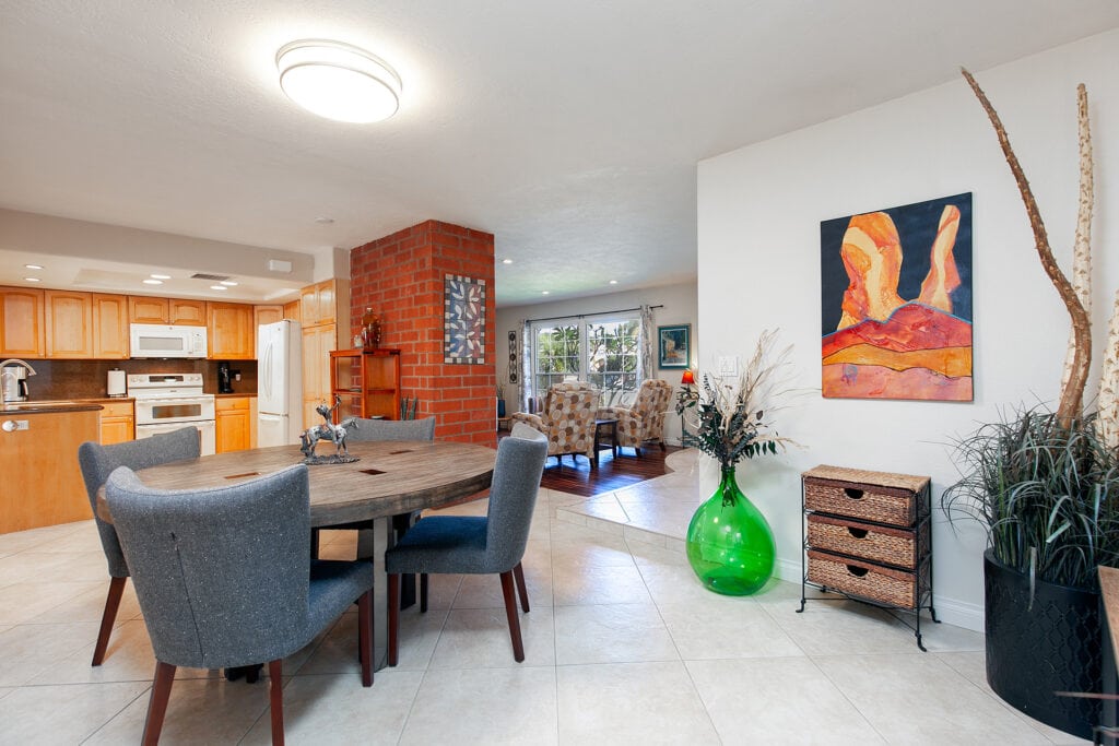 3970 Mount Albertine Way- Dining Room with Views of the Living Room and the Kitchen