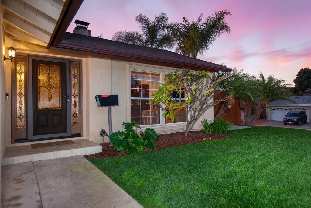 3970 Mount Albertine Way - Front of the House in the Evening