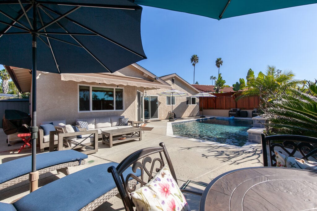 3970 Mount Albertine Way - Backyard Area with Pool