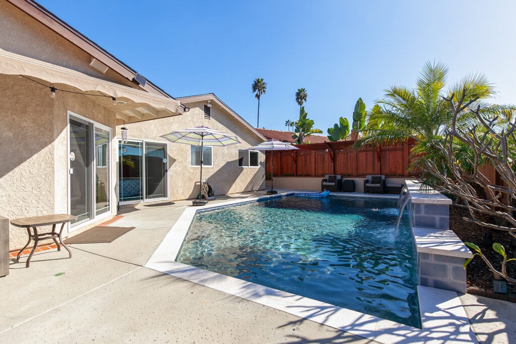 Clairemont Home 3970 Mount Albertine Way - Backyard Area with Pool