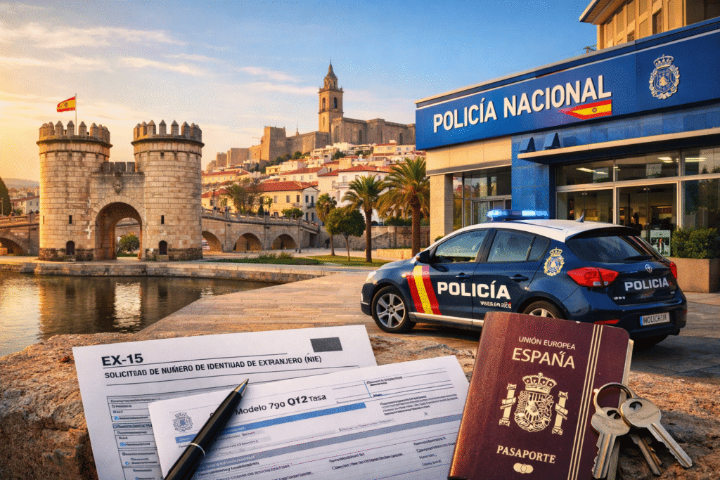 A guide to getting a NIE Number in Badajoz 