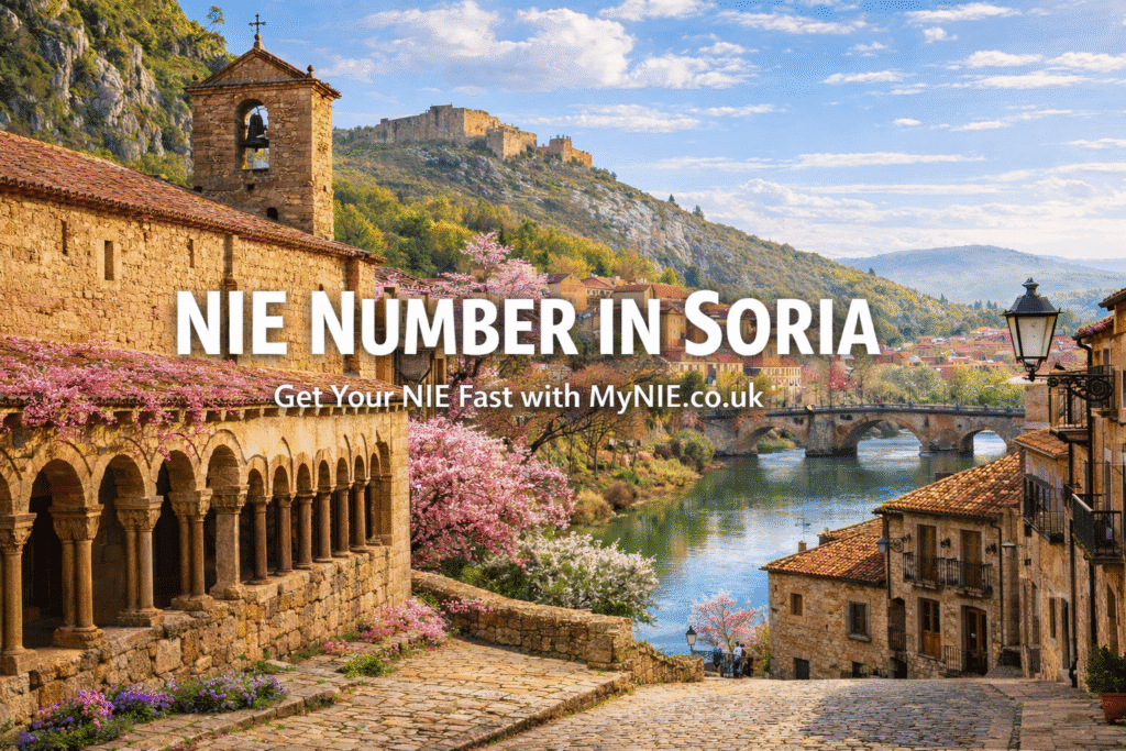 Guide to getting a NIE Number in soria spain 2026