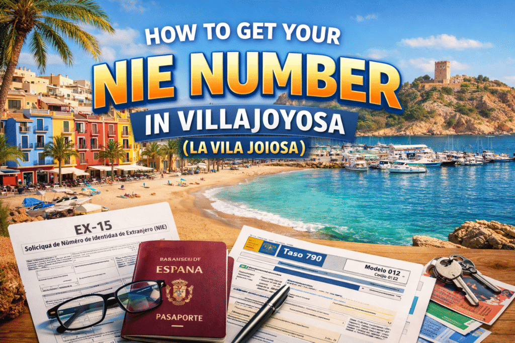 NIE NUMBER VILLAJOYOSA