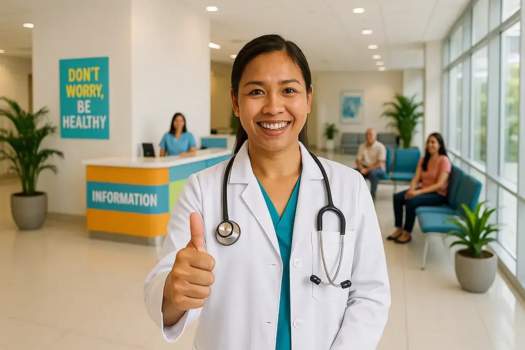 Healthcare in the Philippines for expats – friendly staff and modern clinics.