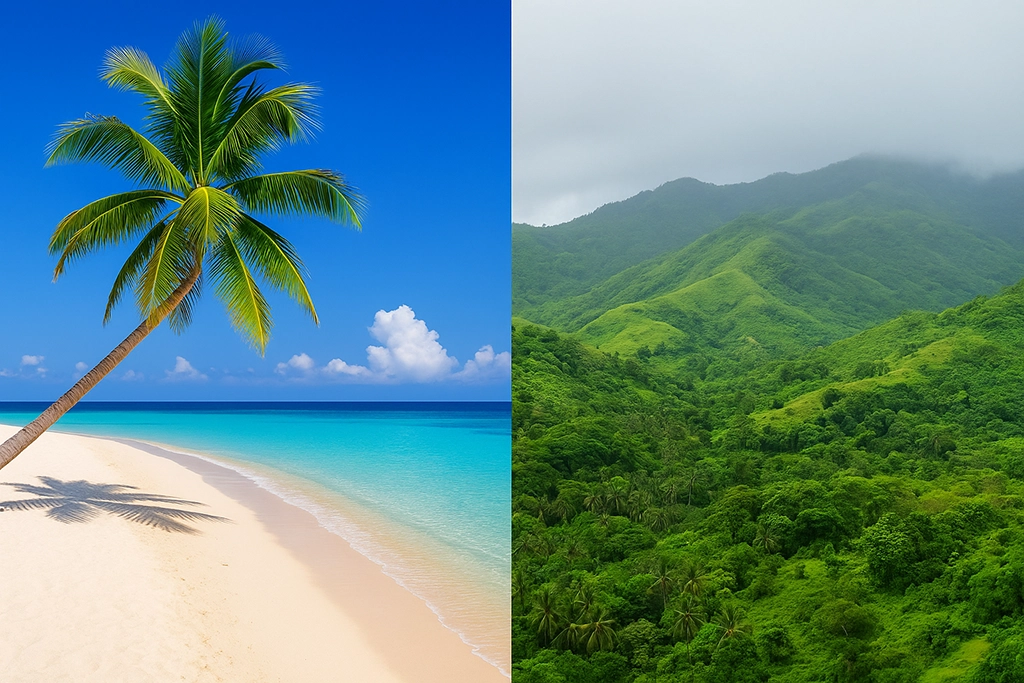 Examples of the best time to visit Leyte, Philippines.