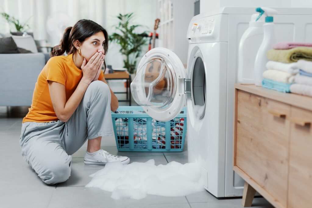 Washing machine leaking in Cardiff
