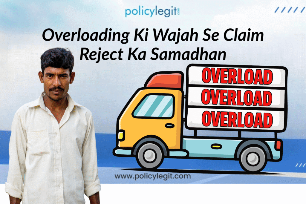 Overloaded truck and claim rejection